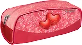 Пенал-косметичка 1отд. "Сердечки" 21*9*3,5, полиэстер, Limpopo