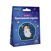 Набор для творчества. Кристальная (алмазная) мозаика ФРЕЯ "Магнит. Знаки зодиака. Овен" - 1