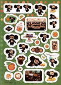 150 наклеек. Чебурашка. Апельсиновый переполох - 2