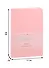 Книга для записей А5- 80л кл. "Graсe" пастельно-розовый, иск.кожа, ляссе, инд.уп. - 1