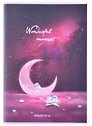 Записная книжка «Wonderful moment» А6, 64 листа в линейку, в ассортименте