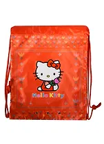 Мешок для сменной обуви "Hello Kitty" 46*37*10см с карманом, Премьера