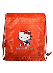 Мешок для сменной обуви "Hello Kitty" 46*37*10см с карманом, Премьера