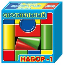 Конструктор «Строительный набор №1 Выдувка» 13 деталей, Десятое королевство