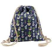 Мешок для сменной обуви «Кактусы»