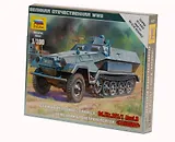 Сборная модель Немецкий бронетранспортер Ханомаг, 6127, ЗВЕЗДА