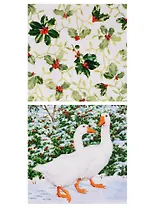 Набор салфеток для декупажа Гуси - 2 шт.