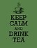 Книга для записи рецептов. KEEP CALM and DRINK TEA - 0