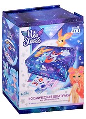 Набор для творчества Origami. Шкатулка для декорирования «Neo Stars. Зверята»