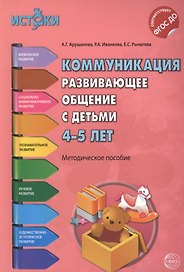 Коммуникация. Развивающее общение с детьми 4-5 лет(Истоки). Методическое пособие. ФГОС