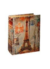 Сувенир, Шкатулка-книга Париж винтаж (24*18,3*6)