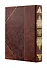 Иллюстрированный энциклопедический словарь Брокгауза и Ефрона. Книга в коллекционном кожаном переплете ручной работы с окрашенным и золочёным обрезом и рельефным тиснением - 2