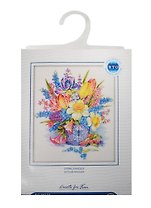 Набор для вышивания РТО "Весенняя фантазия" (M275) (28х34см Aida 14 белая) (упаковка)