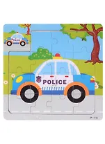 Развивающая рамка "Полицейская машина"