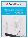 Папка для черчения А4, 10 листов, ватман 180г/м2, GoodMark