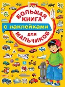 Большая книга с наклейками для мальчиков - 0
