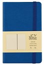 Записная книжка А6- 96л кл. "JOY BOOK. Синее озеро" 7БЦ, иск.кожа, тонир.форзац, тонир.блок, скругл.углы, сшит.блок, ляссе, резинка, карман на задн.форзаце