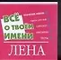 Все о твоем имени (мал) Лена (м) (Аст) - 0