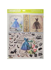 Рисовая бумага для декупажа «Ретро ателье», А3, 25 г/м, Craft Premier