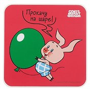 Союзмультфильм Коврик для мышки Пятачок (19х19) (ПВХ)