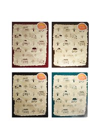 Книга для записей А5 144л "Green Forest Shop" картон, инд.уп., ассорти