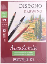 Альбом для зарисовок 29,7*42см 30л "Accademia" склейка, 200г/м2, Fabriano 