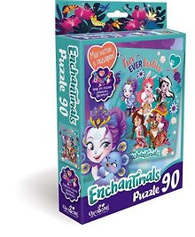 Пазл «Энчантималс Fur ever Besties» 90 элементов, Origami