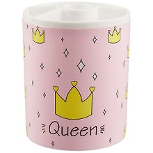 Стакан для пишущих принадлежностей «Queen», пластик