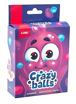 Химические опыты. Crazy Balls "Розовый, голубой и фиолетовый шарики"