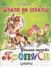 Учимся писать. Прописи. Цифры