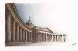 Открытка "Казанский собор"