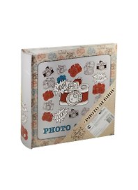 Фотоальбом 50л 200фото "Фотоаппарат" 36561
