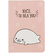 Записная книжка «Nice to sea you» А7, 30 листов в клетку, сшивка