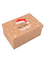 Коробка подарочная "Дед Мороз. Happy New Year" 22*14,5*10см, Новый год, картон