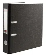 Папка архивная "Черный мрамор", А4, 50мм, Hatber