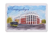 Магнит картон Гостиница Северная (Петрозаводск) (МК/591/002)