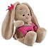 Мягкая игрушка Зайка Ми с розовой лошадкой (15 см) (SidX-263) - 1