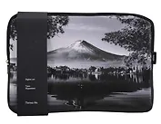 Папка А4 на молнии "ART. Digital art. Гора Фудзияма" кож.зам, Schiller