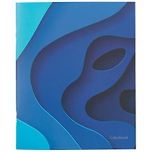 Тетрадь общая «Blue. Design», 48 листов в клетку, А5 - Paper Art