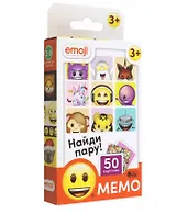 Эмоджи Настольная игра Мемо белая
