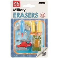 Ластик-пазл «Military», 5 штук