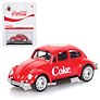450027 Машинка литая коллекционная Motor City - Die-сast модель Coca-Cola 1967 Volkswagen Beetle, масштаб 1:50 (металлическая), возраст 14+
