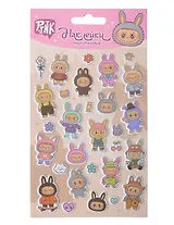 Наклейки объемные 110х200 (Монстры-1) (10131010/200825/5273527, Китай)