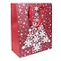 Пакет А4 26*32*12,5 "Елочка на красном" НГ, бум.мат.ламинат - 0