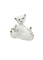 Фигурка декоративная Кошечка с котёнком (7,2х7,5х2,8 см) (615844)