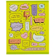 Тетрадь в клетку Unnika, "Облака мыслей", 48 листов, в ассортименте