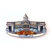 Сувенир, ЯРКО ЯРКО, Магнит, Казанский собор, Янтарь