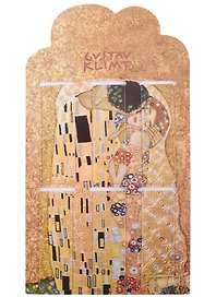 Магнитные закладки Густав Климт Поцелуй (6 штук)