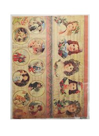 Рис. бумага для декупажа Craft Premier Нарядные дети (CP05133) (28,2х38,4см) (25г/м) (упаковка)