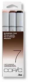 Набор маркеров Copic Sketch Blending Trio 7, 3 цвета